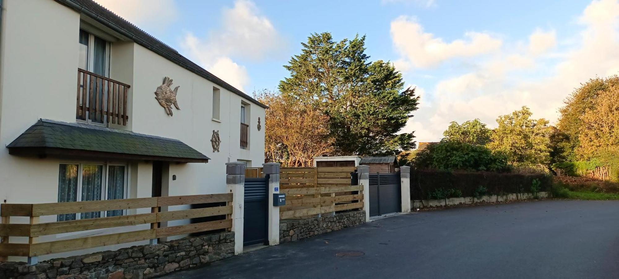 Maison A Cote De La Mer Flamanville Kültér fotó